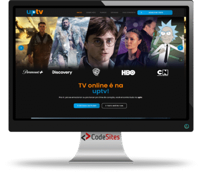 Site Profissional para IPTV - Desenvolvido em WordPress com Elementor 2025