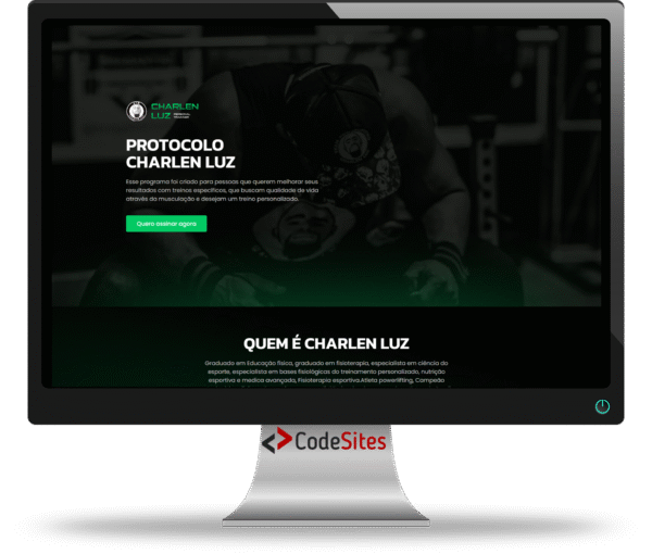 Landing Page para Personal Trainers - WordPress + Elementor, Totalmente Editável 2025