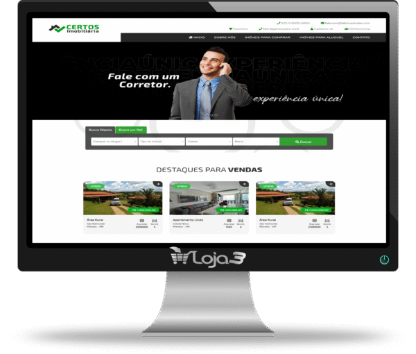 Script Site para Imobiliárias e Corretores 100% responsivo em PHP com Painel Administrativo
