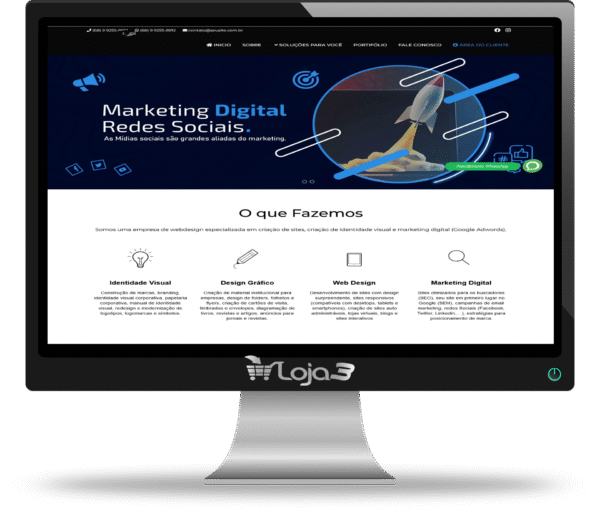 Script Site Para Agência Web e Marketing Digital em PHP