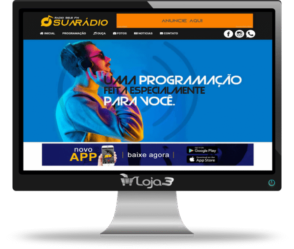 Script Site para Web Rádio Online 100% responsivo em PHP MySQL