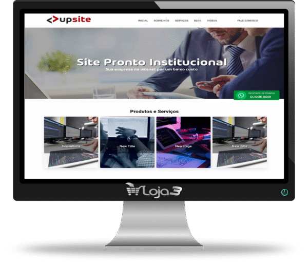 Script Site Institucional em PHP com Painel Administrativo
