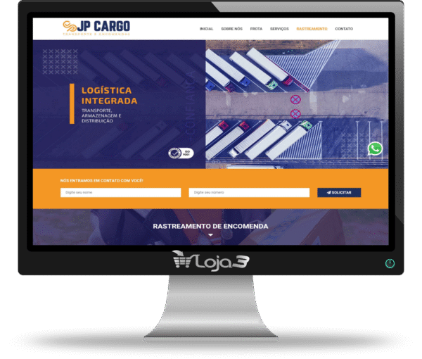 Script Site Transportadora 100% responsivo em PHP com Painel Administrativo