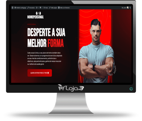 Página De Vendas(Landing Page) Elementor Para Personal 2025