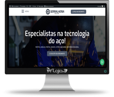 Site para serralheria Script completo de fácil administração 2025