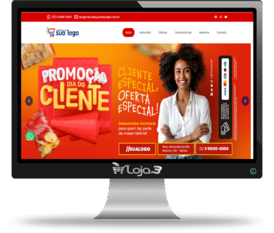Site para Mercados Rápido, Responsivo e Completo 2025
