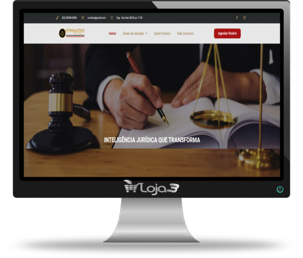 Site Completo Para Advogados Elementor + WordPress- 2025