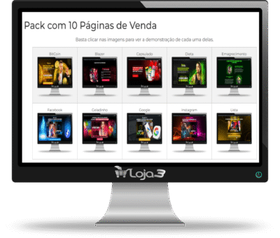 Pack com 10 Páginas De Vendas(Landing Page) Elementor V2