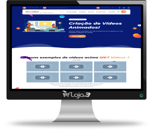 Script Site para vendas e criação de vídeos animados e Marketing 2025