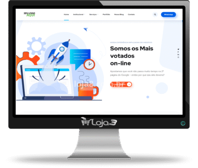 Script WordPress responsivo criado para agencia de seo Marketing digital 2025