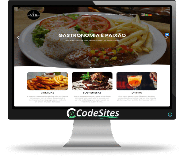 Template de Site para Restaurantes WordPress + Elementor 2025