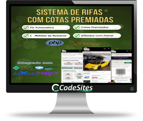 Script Rifa Premium Php Puro 14.0 – 1 Milhão de Números 2025