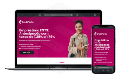 Página de Vendas Template de Landingpage para Financeiras Empréstimos 2025