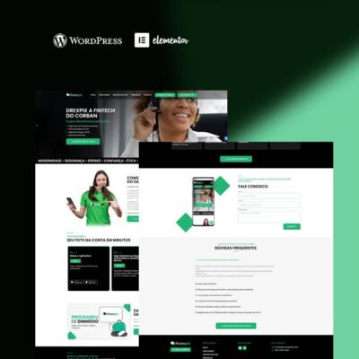 Template Site para Financeira 100% Editável 2025