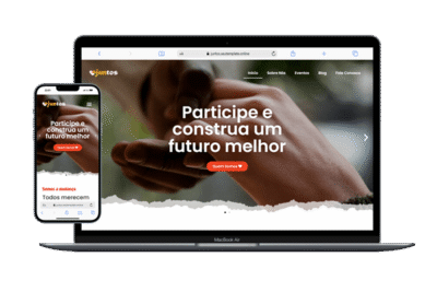Template Site para ONG 100% Editável 2025 - Ongs